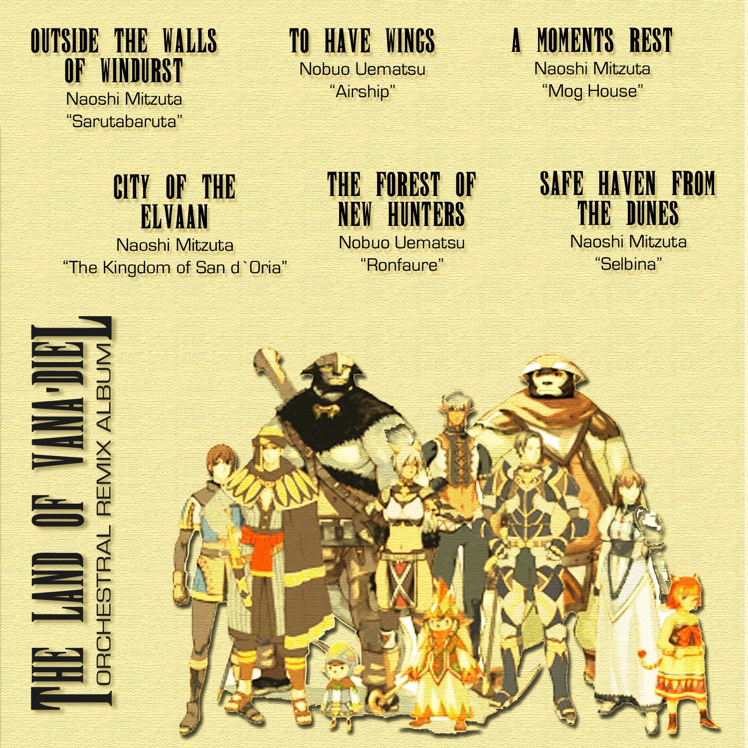 その他 FINAL FANTASY XI W/F:Musicfrom Vana'diel FINAL FANTASY XI Gifts from Vana'diel: Songs of Rebirth Soundtrack